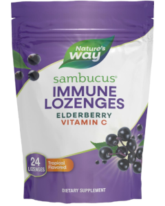 Nature's Way Sambucus Tropical Flavor, 40 Lozenges