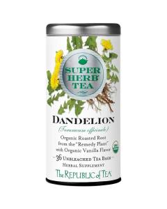 The Republic of Tea Organic Dandelion SuperHerb Tea - Front view