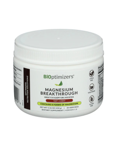 Bioptimizers Magnesium Breakthrough Powder Tart Cherry - Front view