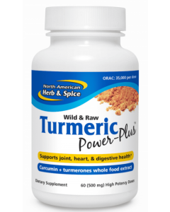 North American Herb & Spice Turmeric Power-Plus, 60 softgels