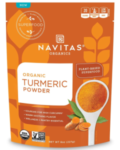 Navitas Organics Turmeric Powder - Front view