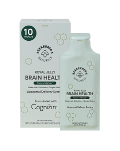 Beekeeper's Naturals Royal Jelly Brain Health Liposomal - Front view