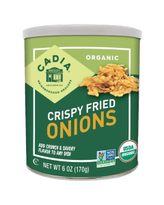 Cadia Organic Crispy Fried Onions - Front view