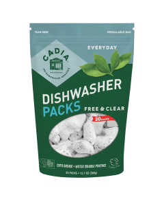 Cadia Non-Toxic Dishwasher Soap - Front view