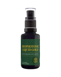 Global Healing Biophotonic Liquid Gold - Front view