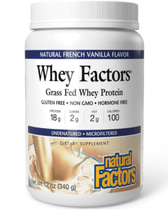 Natural Factors Whey Factors Vanilla - Main