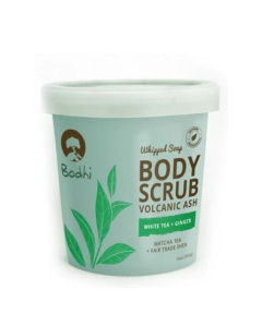 Bodhi White Tea & Ginger Whipped Body Scrub, 14 oz.