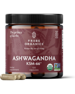 Tribe Organics Ashwagandha KSM-66 - Front view
