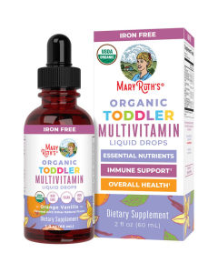 MaryRuth's Organic Toddler Multivitamin Liquid Drops - Front view
