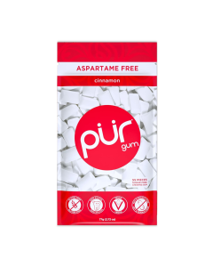 Pur Gum Cinnamon 55 Pieces - Front view