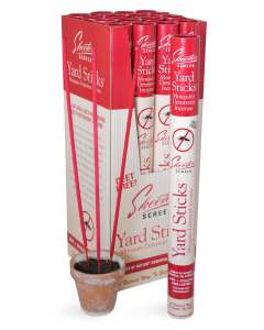 Skeeter Screen Mosquito Deterrent Yard Sticks, 15 Incense Sticks