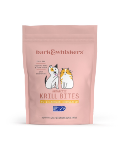 Bark & Whiskers Krill Bites - Front view