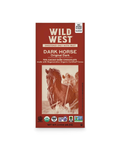 Wild West Dark Horse Chocolate - Front view