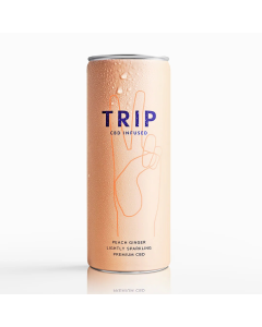 Trip Mindful Blend Peach Ginger Lightly Sparkling Drink - Front view