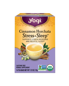 Yogi Cinnamon Horchata Stress + Sleep, 16 Tea Bags