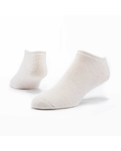 Maggie's Organics Organic Cotton Socks Solid Footie Natural - Front view