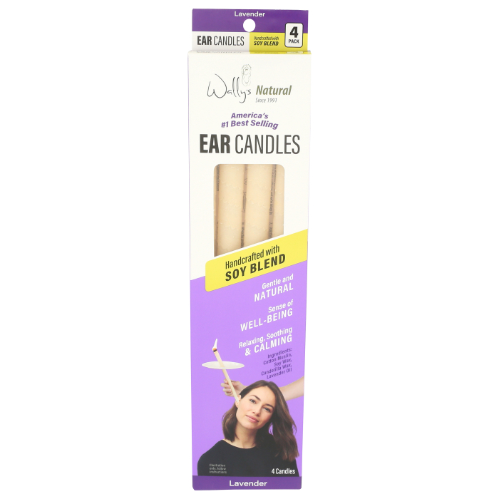 Wally's Natural Lavender Ear Candles - Main