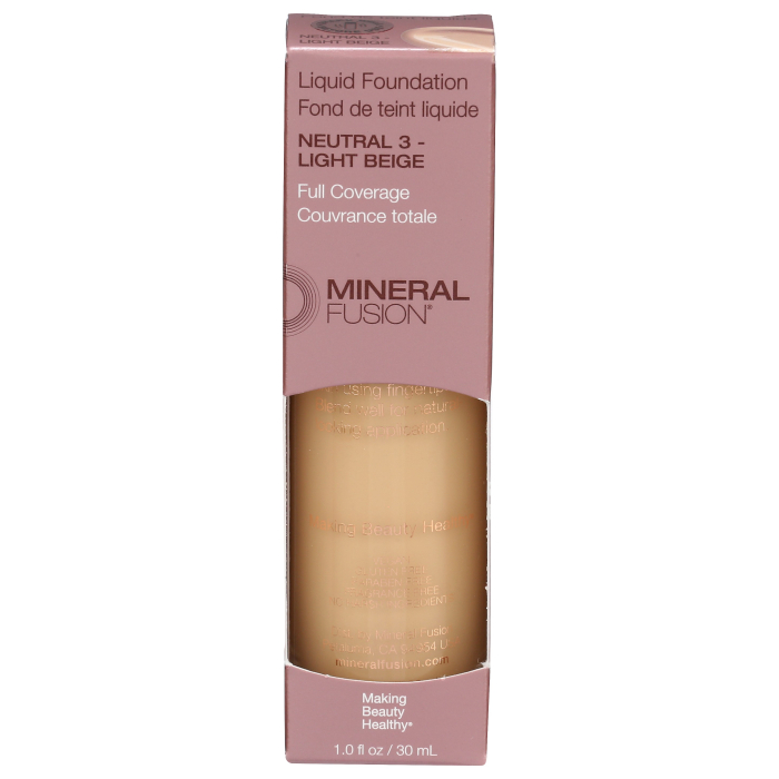 Mineral Fusion Liquid Foundation Neutral 3  - Main