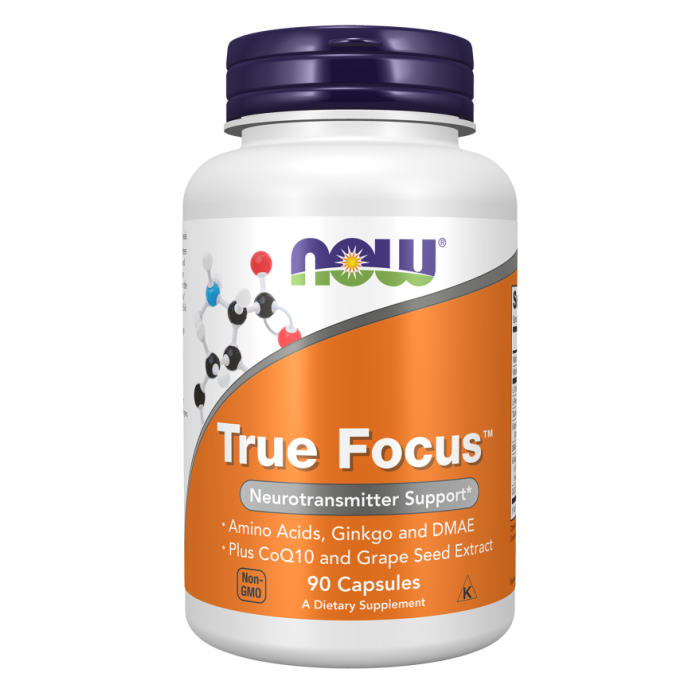 NOW Foods True Focus™ - 90 Capsules