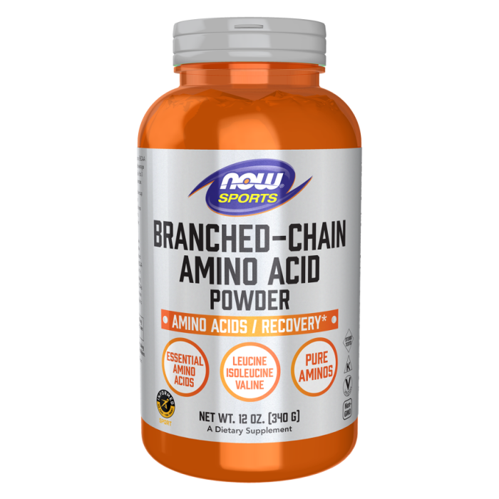 NOW Foods Branched-Chain Amino Acid Powder - 12 oz.