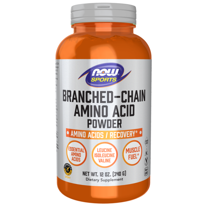 NOW Foods Branched-Chain Amino Acid Powder - 12 oz.