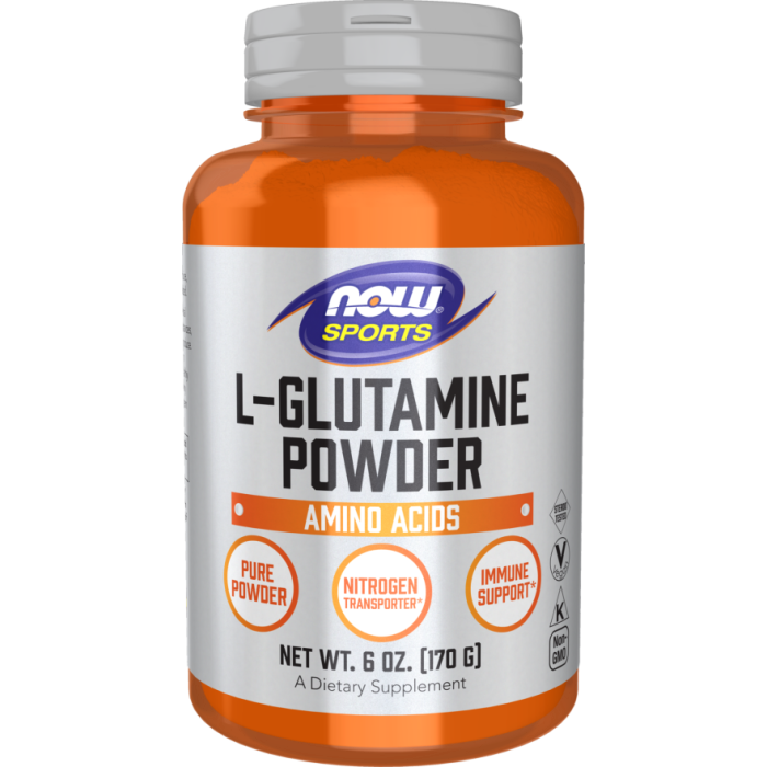 NOW Foods L-Glutamine Powder - 6 oz.
