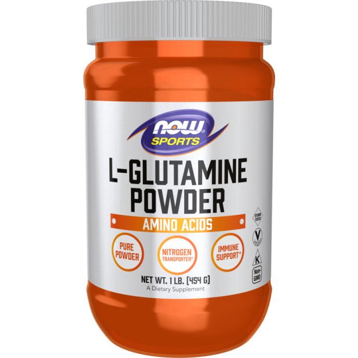 NOW Foods L-Glutamine Powder - 1 lb.
