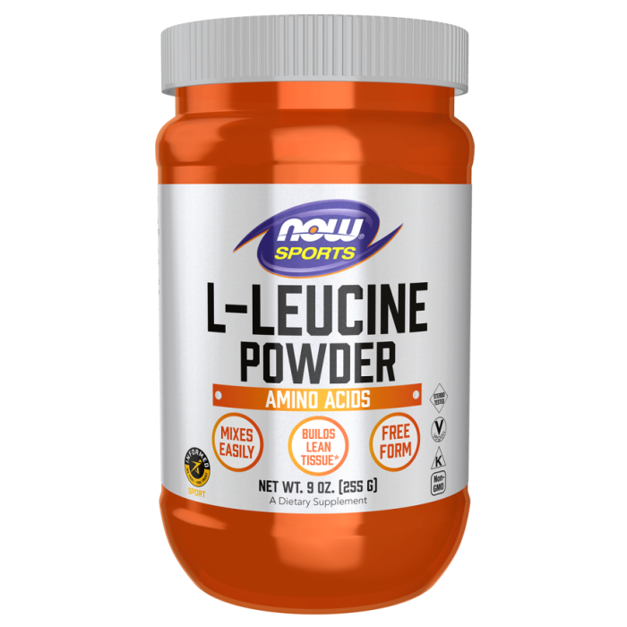 NOW Foods L-Leucine Powder - 9 oz.
