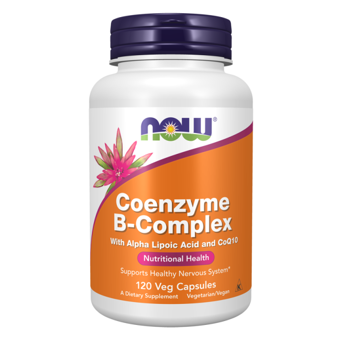 NOW Foods Coenzyme B-Complex - 120 Veg Capsules