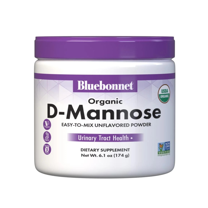 Bluebonnet Organic D-Mannose Powder - Front view