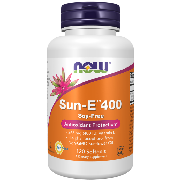 NOW Foods Sun-E™ 400 -120 Softgels