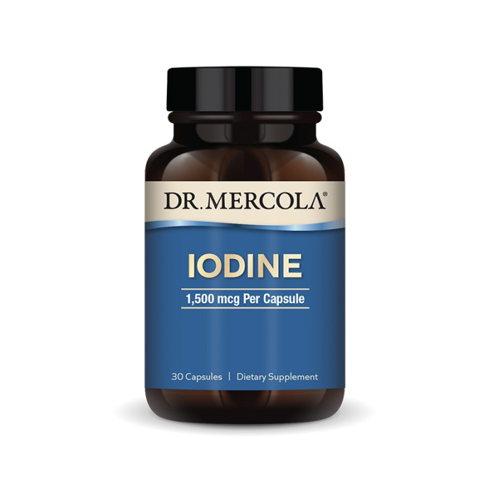 Dr. Mercola Iodine - Front view