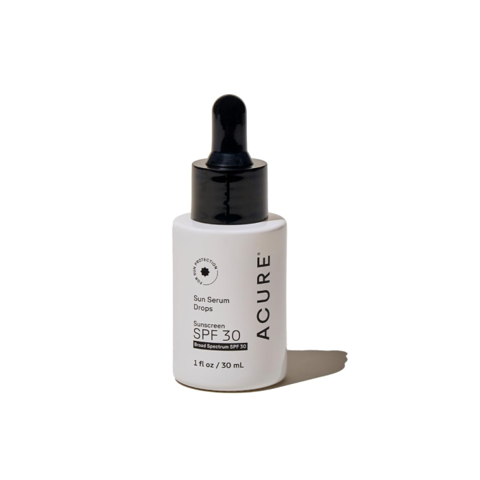 Acure Sun Serum Drops SPF 30 - Front view