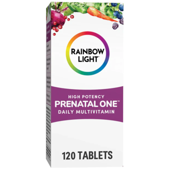 Rainbow Light Prenatal One, 120 vegan tablets