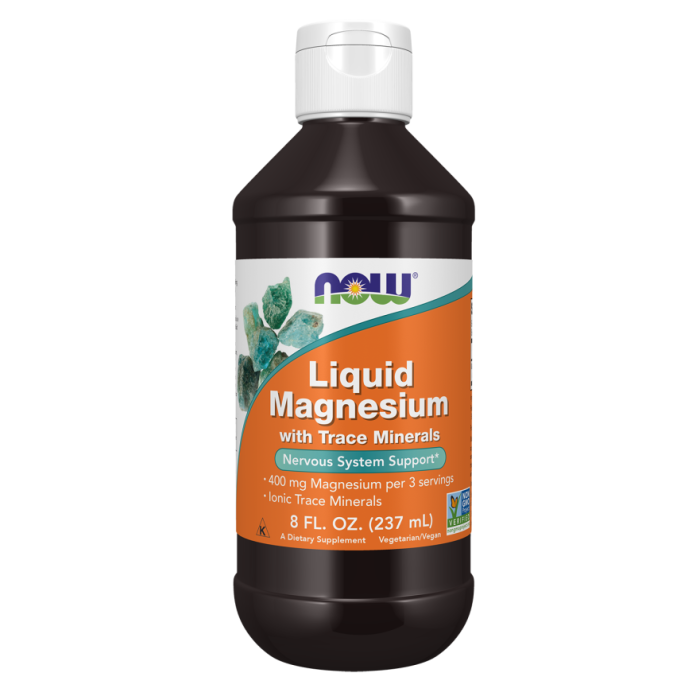 NOW Foods Liquid Magnesium - 8 fl. oz.