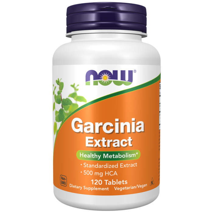 NOW Foods Garcinia Extract - 120 Tablets