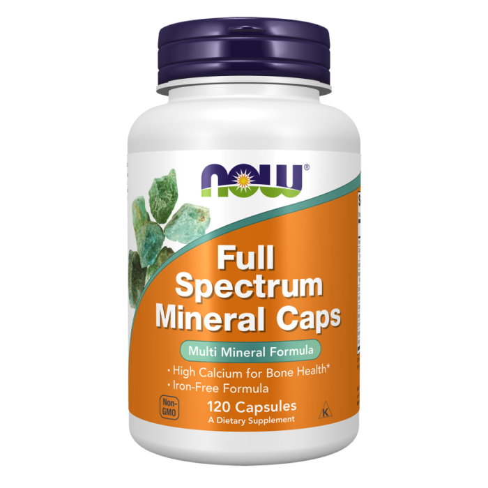 NOW Foods Full Spectrum Mineral Caps - 120 Capsules