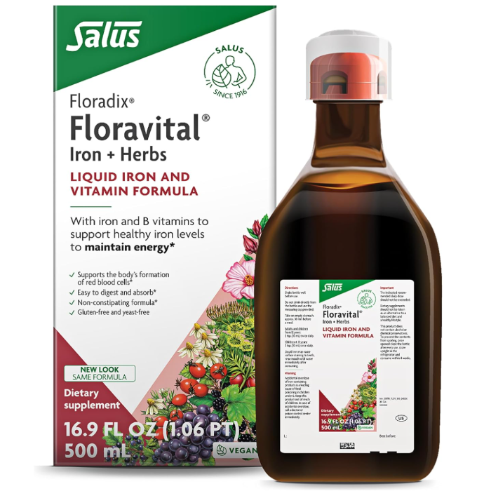 Floradix® Liquid iron and Vitamin, 16.9 oz.