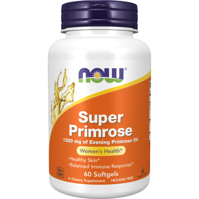 NOW Foods Super Primrose 1300 mg - 60 Softgels
