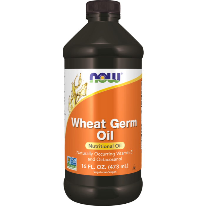 NOW Foods Wheat Germ Oil - 16 fl. oz.