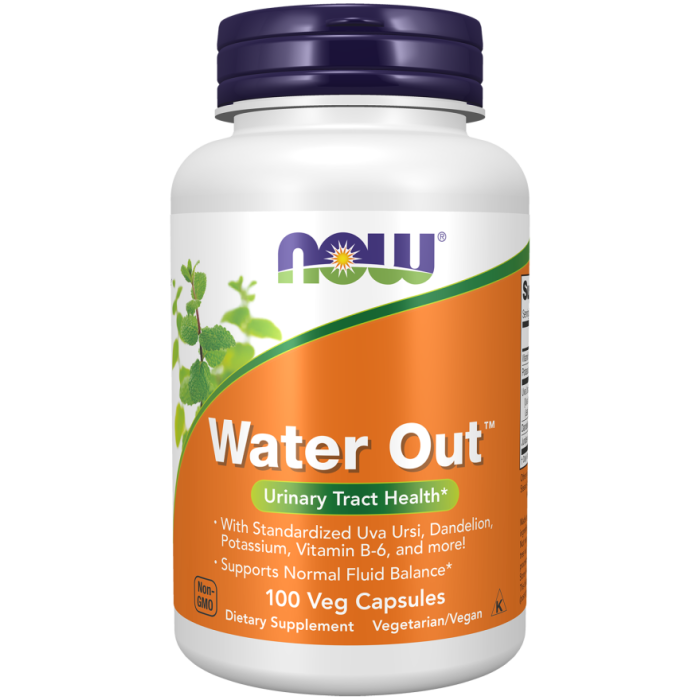NOW Foods Water Out™ - 100 Veg Capsules
