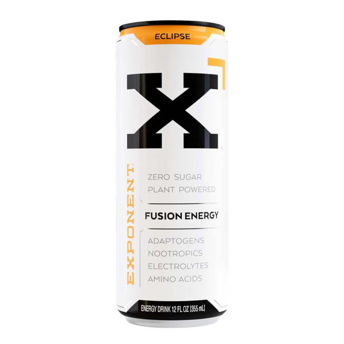Exponent Energy Eclipse Fusion Energy Drink - Front view