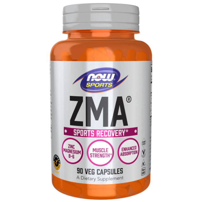 NOW Foods ZMA® - 90 Veg Capsules