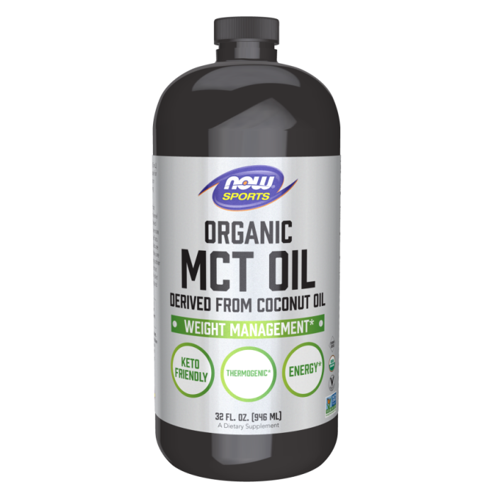 NOW Foods MCT Oil, Organic - 32 fl. oz.