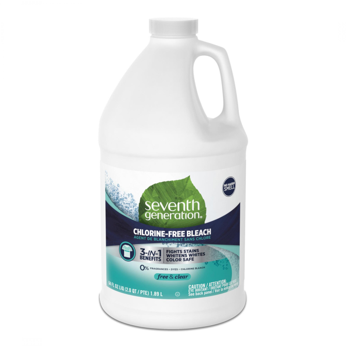 Seventh Generation Free & Clear Chlorine Free Bleach, 64 fl. oz.