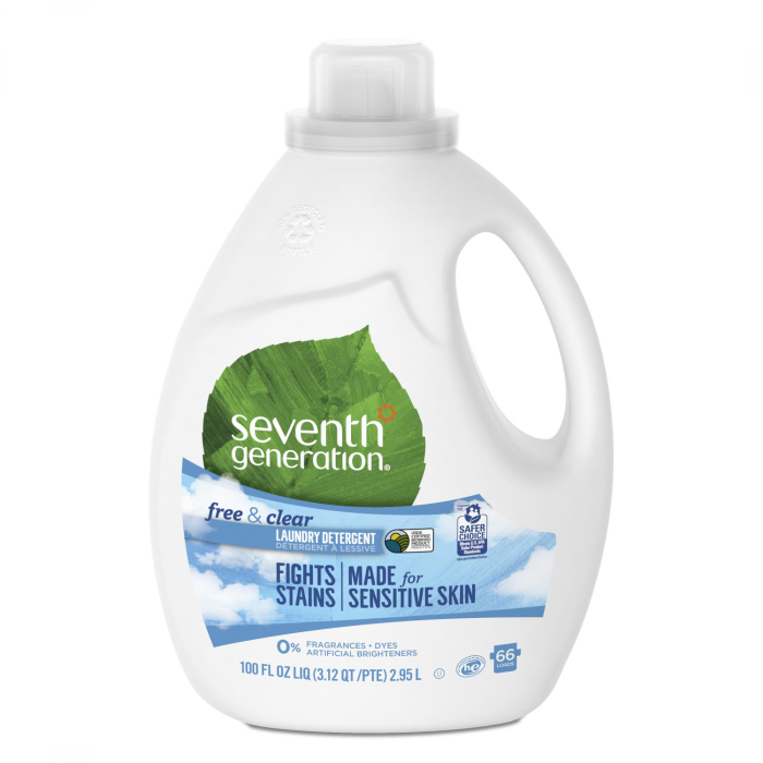 Seventh Generation Free & Clear Laundry Detergent, 100 fl. oz.