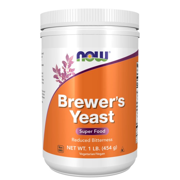 NOW Foods Brewer's Yeast Powder - 1 lb.