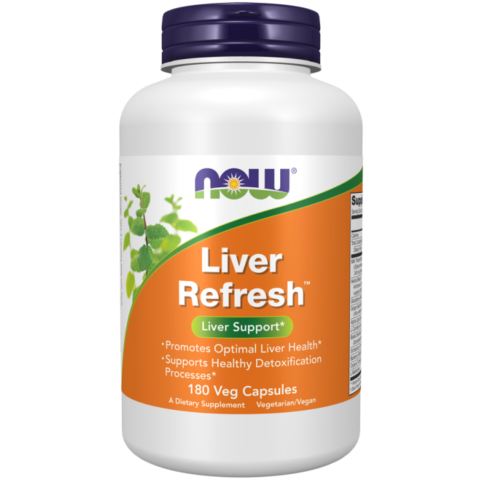 NOW Foods Liver Refresh™ - 180 Veg Capsules