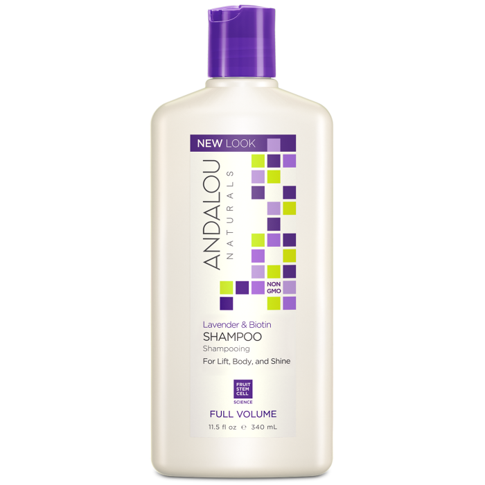 Andalou Naturals Lavender & Biotin Full Volume Shampoo, 11.5 fl. oz.