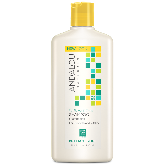 Andalou Naturals Sunflower & Citrus Brilliant Shine Shampoo, 11.5 fl. oz.